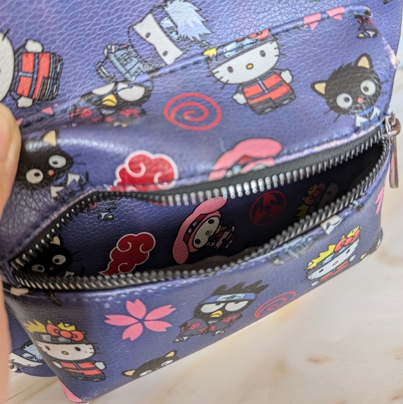 Naruto Shippuden x Hello Kitty And Friends Character Mini Backpack - Picture 12 of 14